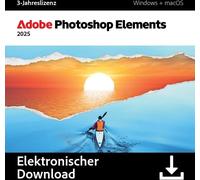 Adobe 30006892 Adobe Photoshop Elements 2025 Code de téléchargement ESD