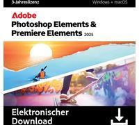 Adobe 30006896 Photoshop & Premiere Elements 2025 Télécharger