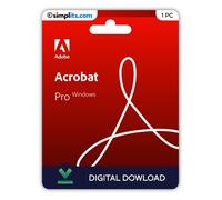 Adobe Acrobat Pro 2020 - Activation Perpétuelle - À télécharger - 1 PC - Non compatible Mac
