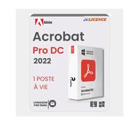 Adobe Acrobat Pro 2022 (Windows) - Activation Perpétuelle - À télécharger - 1 PC - Non compatible Mac