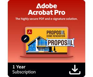 Adobe Acrobat Pro DC 1 Jahr