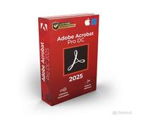Adobe Acrobat Pro DC 2025 (Windows) - Logiciel Préactivé, Activation Perpétuelle - En Téléchar - 1 PC - Non compatible Mac