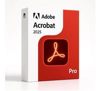 Adobe Acrobat Pro DC 2025 (Windows) - Logiciel Préactivé, Activation Perpétuelle - En Téléchar - 1 PC - Non compatible Mac