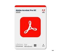 Adobe Acrobat Pro DC 2025 (Windows) - Logiciel Préactivé, Activation Perpétuelle - En Téléchargement - 1 PC - Non compatible Mac