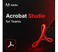 Adobe Acrobat Studio for teams Gouvernment (GOV) 10 - 49 Utilisateur(s)