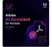 Adobe AI Assistant for Acrobat for teams Gouvernment (GOV) 1 - 9 Utilisateur(s)