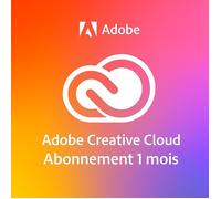 Adobe Creative Cloud All App - 1 MOIS -1 To de stockage cloud PC/Mac