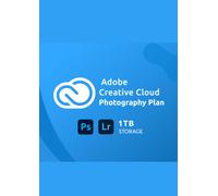 Adobe Creative Cloud Photography Plan - 1TB Cloudstorage (3 Months/1 PC) Subscription Key GLOBAL