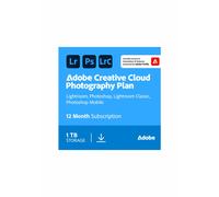 Adobe Creative Cloud Photography Plan Subscription (1 Year, 1 TB) Key GLOBAL