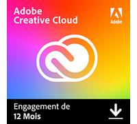 Adobe Creative Cloud Pro | 1 utilisateur | 1 an | PC/MAC | Livraison email