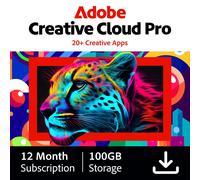 Adobe Creative Cloud Pro Individual - 100GB - 12 mois / 1 Appareil - PC/MAC *DOWNLOAD*