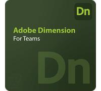 Adobe Dimension for Teams 10 - 49 Utilisateur(s)