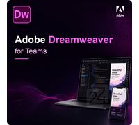 Adobe Dreamweaver for Teams EDU 100+ Utilisateur(s)