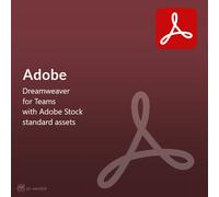 Adobe Dreamweaver for Teams with Adobe Stock standard assets