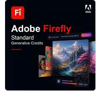 Adobe Firefly Standard Generative Credits 10 - 49 Utilisateur(s) 7000 Monthly Generative Credits for Teams