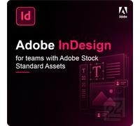 Adobe InDesign for teams with Adobe Stock Standard Assets 10 - 49 Utilisateur(s)