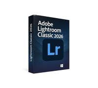 Adobe Lightroom Classic 2026 - Activation Perpétuelle - 1 PC - Windows 64 - Produit en téléchargement