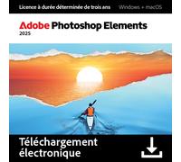Adobe Photoshop Elements 2025 Licence 3 ans