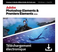Adobe Photoshop Elements et Premiere Elements 2026 pour Windows et MacOS