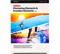 Adobe Photoshop & Premiere Elements 2025 Licence de 3 ans 1 utilisateur Win/Mac Allemand