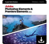 Adobe Photoshop & Premiere Elements 2026 Nouvel Achat
