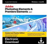 Adobe Photoshop & Premiere Elements 2027 Student/Teacher - Digitale licentie