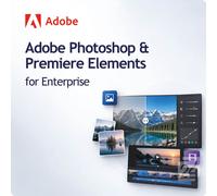 Adobe Photoshop & Premiere Elements for Enterprise GOV 1 - 9 Utilisateur(s)