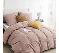 Adobe Pink 2-Piece Bed Linen 135 X 200 Cm Bed Linen 1 X Duvet Cover 135 X 200 Cm + 1 X Pillowcase 80 X 80 Cm Oeko-Tex Certified Polyester Microfibre With