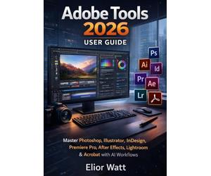 Adobe Tools 2026 User Guide: The Complete Practical Manual For Photoshop, Illustrator, InDesign, Premiere Pro, After Effects, Lightroom, and Acrobat - ... and Professional Production Systems.