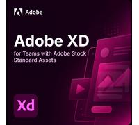 Adobe XD for teams with Adobe Stock standard assets 100+ Utilisateur(s)