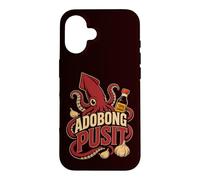 Adobong Pusit Pinoy Squid Humor Classic Pinoy Pride Coque pour iPhone 16