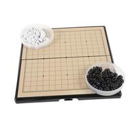 ADOCARN 1 Ensemble Kit de Jeu de Go Magnétique Plateau Standard et Pièces pour Améliorez Compétences Pensée