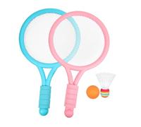 ADOCARN 1 Ensemble Set de Badminton pour Garçon Fille Volants Activité Intérieure et Extérieure pour Développer la Coordination Lien Parent Garçon Fille