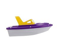 ADOCARN 1 Pièce Ensemble de Jouets de Plage Toys Bath Toys Jouets de Bain pour Enfants Bateau de Course Petit Hors-Bord en Plastique Jouets de de bébé Violet,Mauve