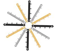 ADOCARN 12 Pièces Accessoires DIY pour Maison de Poupées et Projets Artisanaux Installation Facile sans Outils Parfaits pour Décorations Miniatures et Affichages Compactes