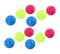 ADOCARN 12 Pièces Balles D’entraînement de Softball Creuses 2,9 Pouces | Frappe Douce, Usage Intérieur et Extérieur, Lot Pratique pour Jeunes Sportives
