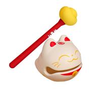 ADOCARN 1ensemble Jouet De Percussion Forme De Chat Cartoon Instrument Musical De Décompression pour Bureau Et Maison Améliorez Et Attirez La