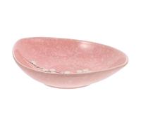 ADOCARN 1pièce Assiette Céramique Peinte Main Style Chinois Plateau de Service Créatif pour Sauces Vaisselle Légère et Portable pour Cuisine et Repas