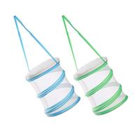 ADOCARN 2 Pièces Cage à Insectes Pliable pour Habitats Cylindriques Colorés pour Observation et Élevage Insectes Plein Air