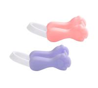 ADOCARN 2 pièces Clip Minceur Nez pour Adultes et Garçon Fille Dispositif de Correction Confortable pour Dormir Clip de Redressement et Rehaussement Du Nez Texture Douce Sans Ajustement