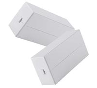 ADOCARN 2 Pièces Fournitures De Nail Art Technologie Rester Constructeur Porte-embouts à Ongles Tondeuse Scrubber Outil Fichier De Ongles Électrique Clous Forets à Ongles Peu Blanche Pp