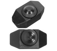 ADOCARN 2 Pièces Interrupteurs et Variateurs D'intensité pour Led, Variateur Rotatif en Plastique Noir Compatible pour Lampes et Projets D'éclairage DIY