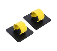 ADOCARN 2 Pièces Palette de Capillaire Silicone Bracelet Slap Outil Portable pour Coloration et Mèches de Accessoires de Pratiques