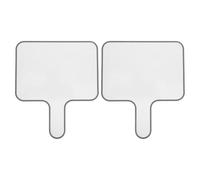 ADOCARN 2 Pièces Palette de Réponse Réutilisable Double Face, Tableau Blanc Portatif pour Écrire et Effacer, pour Scores de Juges et Cartes de Vote