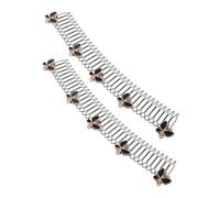 ADOCARN 2 Pièces Peignes à Invisibles Accessoires de Décoratifs Clips de Fixation Discrets pour Hairstyles Quotidiens et Événements Spéciaux