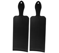 ADOCARN 2 pièces Planche de Coloration Professionnelle pour Cheveux Taille L Outils de Coiffure Plastique pour Balayage et Surbrillance Ergonomique et Polyvalente pour Salons et Usage
