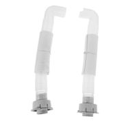 ADOCARN 2 pièces Raccords de Tuyau Coude à Degrés Lot pour Évacuation Eau de Machine à Laver Rapide et Évier Compatible avec Divers Modèles de Lave Linge