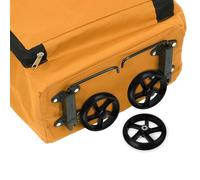 ADOCARN 2 pièces Roues pour Chariot Linge Roue de Rechange Résistante pour Chariot Courses et Caddie Légère pour Escalier et Utilisation Multi-niveaux avec Roulement