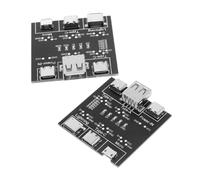 ADOCARN 2 pièces Testeur de Câble USB Multifonction Portable Détection Rapide de Court-circuit Compatible Apple Système d'exploitation Type-C Kit 2pcs