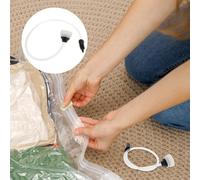 ADOCARN 2 pièces Tuyau Aspiration pour Machine Sous Vide Alimentaire Accessoire Compatible avec Toute Scelleuse Prolongateur de Fraîcheur et Durée de Conservation Lot